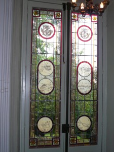 Restauration vitrail musée Tourgueniev