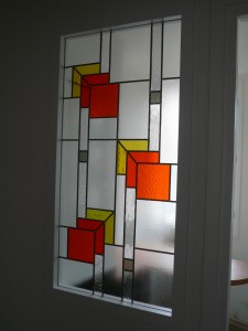 Création de vitraux contemporains